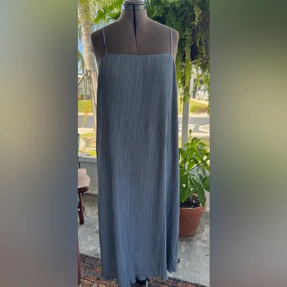 Madewell The Goldie Dress in Plissé - Picture 3 of 14